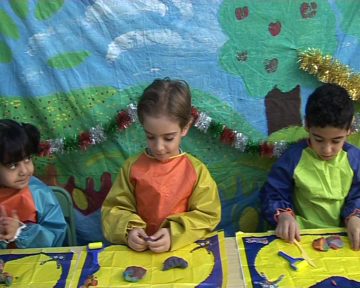 کودکان مهد کودک و پیش دبستانی سهیل
